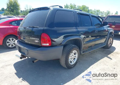2003 Dodge Durango Sport/Sxt из США, поврежденный, VIN 1D4HS38N83F590127